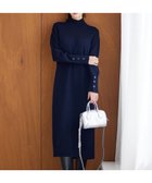 【アイシービー/iCB】の【WEB限定カラーあり・洗える】 ソフトカシミヤミックス ハイネックワンピース ネイビー系|ID: prp329100003510964 ipo3291000000028391566