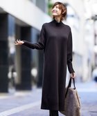 【アイシービー/iCB】の【WEB限定カラーあり・洗える】 ソフトカシミヤミックス ハイネックワンピース バーントブラウン系|ID: prp329100003510964 ipo3291000000028391568