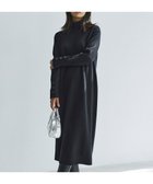 【アイシービー/iCB】の【WEB限定カラーあり・洗える】 ソフトカシミヤミックス ハイネックワンピース ブラック系[WEB限定]|ID:prp329100003510964