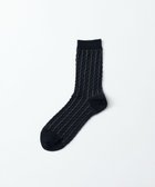 【トリコテ/Tricote】のBUMPY LACE SOCKS/バンピーレースソックス 97CHARCOAL|ID: prp329100003513020 ipo3291000000028391685