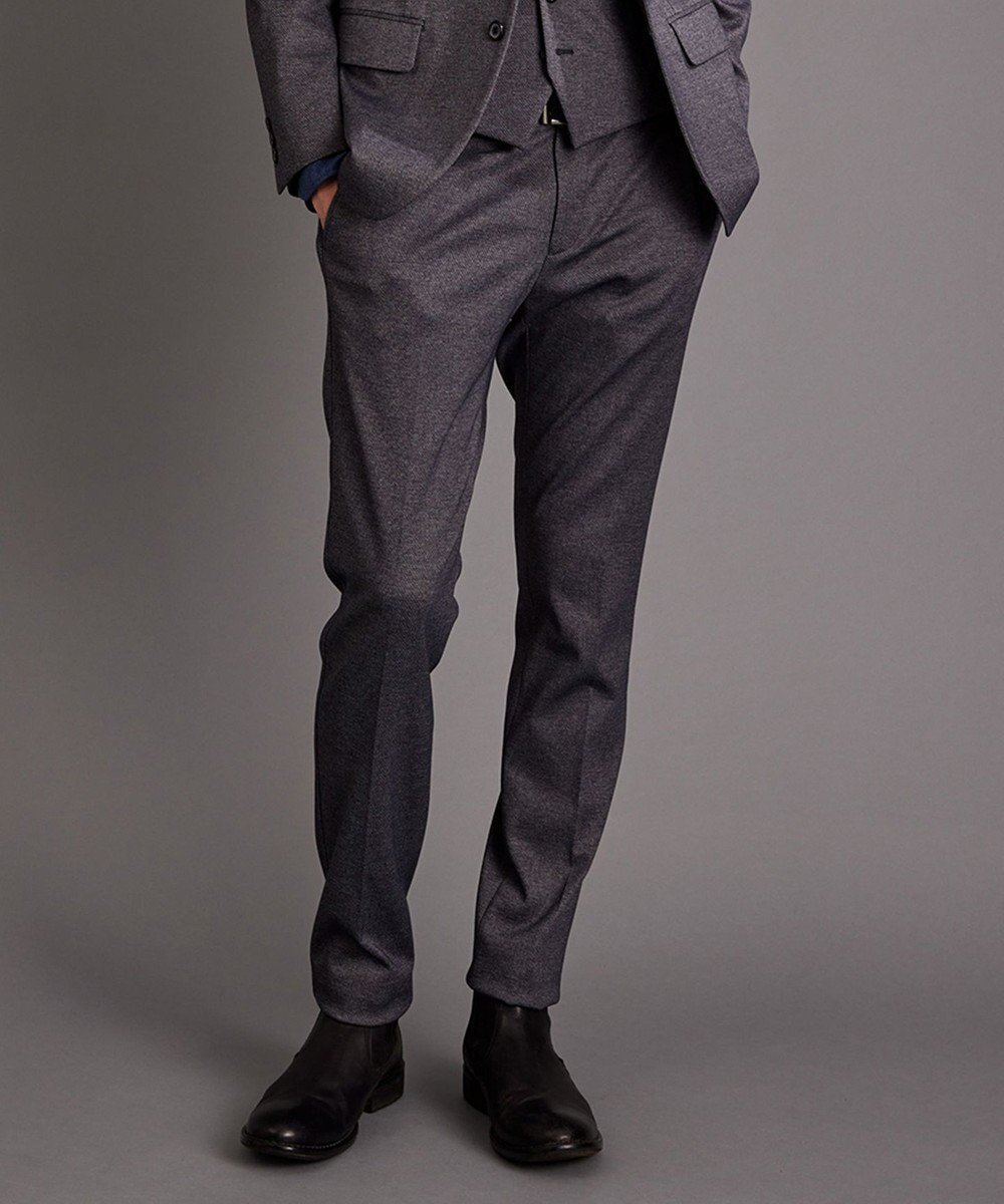 【ジョセフ アブード/JOSEPH ABBOUD / MEN】の【ストレッチ】ツィーディージャージ パンツ 人気、トレンドファッション・服の通販 founy(ファニー) 　ファッション　Fashion　メンズファッション　MEN　ボトムス　Bottoms/Men　コイン　Coin　シャーリング　Shirring　ジャージー　Jersey　ストレッチ　Stretch　チェック　Check　ツイード　Tweed　フィット　Fit　プリント　Print　ヘリンボン　Herringbone　ポケット　Pocket　A/W・秋冬　Aw・Autumn/Winter・Fw・Fall-Winter　 other-1|ID: prp329100003513099 ipo3291000000029086767