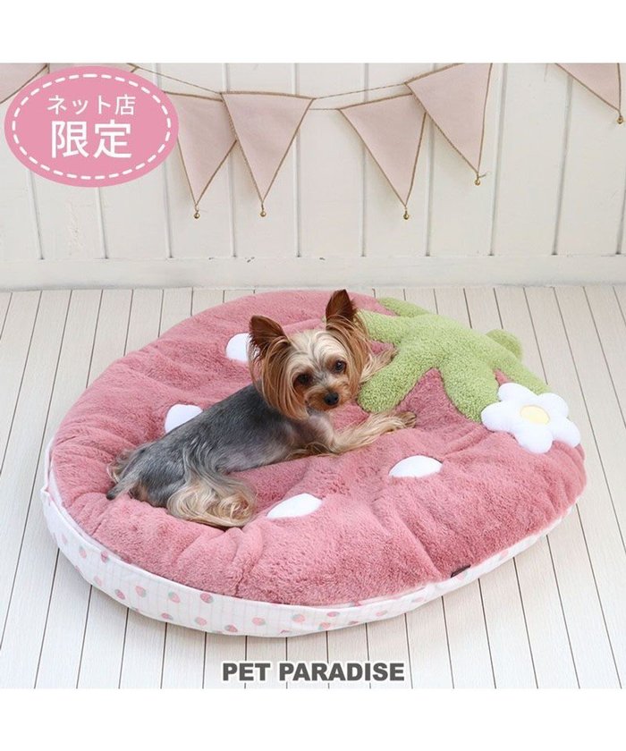 【ペットパラダイス/PET PARADISE / GOODS】のネット店限定 くすみ苺 クッション (70×71cm) 小型犬 インテリア・キッズ・メンズ・レディースファッション・服の通販 founy(ファニー) https://founy.com/ クッション Cushion 洗える Washable 犬 Dog ホーム・キャンプ・アウトドア・お取り寄せ Home,Garden,Outdoor,Camping Gear ペットグッズ Pet Supplies |ID: prp329100003513110 ipo3291000000027675923