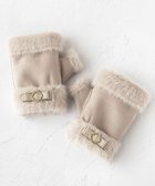 【トッカ/TOCCA】のECO MOUTON HANDWARMER 手袋 ベージュ系|ID:prp329100003515778