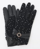 【トッカ/TOCCA】のTWEED GLOVE 手袋 ブラック系5|ID:prp329100003515781