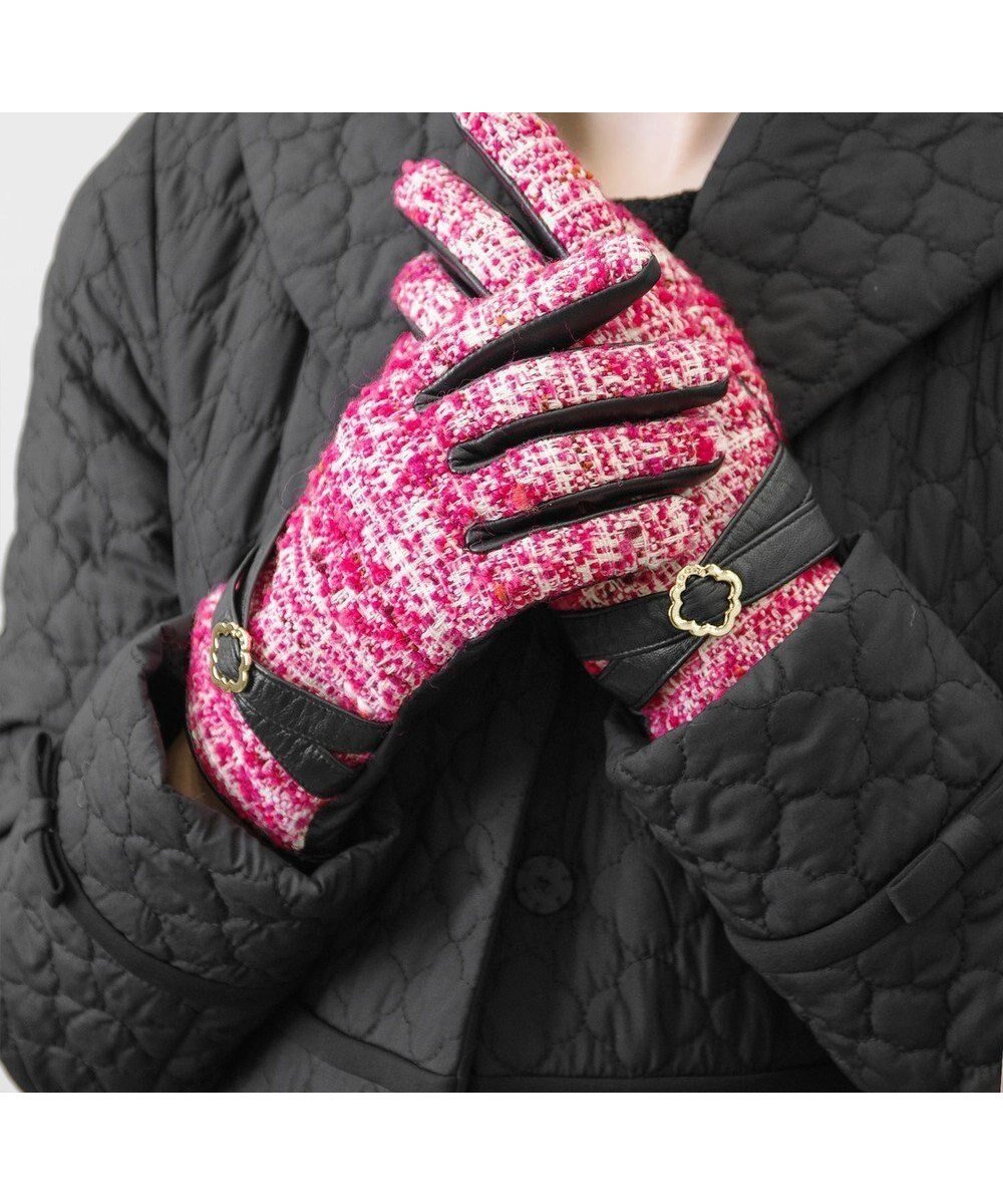 【トッカ/TOCCA】のTWEED GLOVE 手袋 人気、トレンドファッション・服の通販 founy(ファニー) 　ファッション　Fashion　レディースファッション　WOMEN　手袋　Gloves　A/W・秋冬　Aw・Autumn/Winter・Fw・Fall-Winter　冬　Winter　エレガント 上品　Elegant　クラシカル　Classical　ツイード　Tweed　リュクス　Luxe　人気　Popularity　定番　Standard　 other-1|ID: prp329100003515781 ipo3291000000029164014