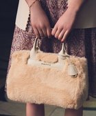 【トッカ/TOCCA】のCHOCOLA FUR BAG ファーバッグ ベージュ系|ID:prp329100003515786