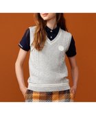 【23区 ゴルフ/NIJYUSANKU GOLF】の【WOMEN】【洗える】ニットベスト 人気、トレンドファッション・服の通販 founy(ファニー) ファッション Fashion レディースファッション WOMEN アウター Coat Outerwear トップス・カットソー Tops/Tshirt ニット Knit Tops ベスト/ジレ Gilets/Vests A/W・秋冬 Aw・Autumn/Winter・Fw・Fall-Winter インナー Inner ゴルフ Golf フィット Fit ベスト Vest 洗える Washable thumbnail ライトグレー系|ID: prp329100003515789 ipo3291000000028389699