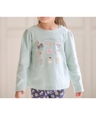 【エニファム/any FAM / KIDS】のスイーツプリント 長袖 Tシャツ ミント|ID:prp329100003515805