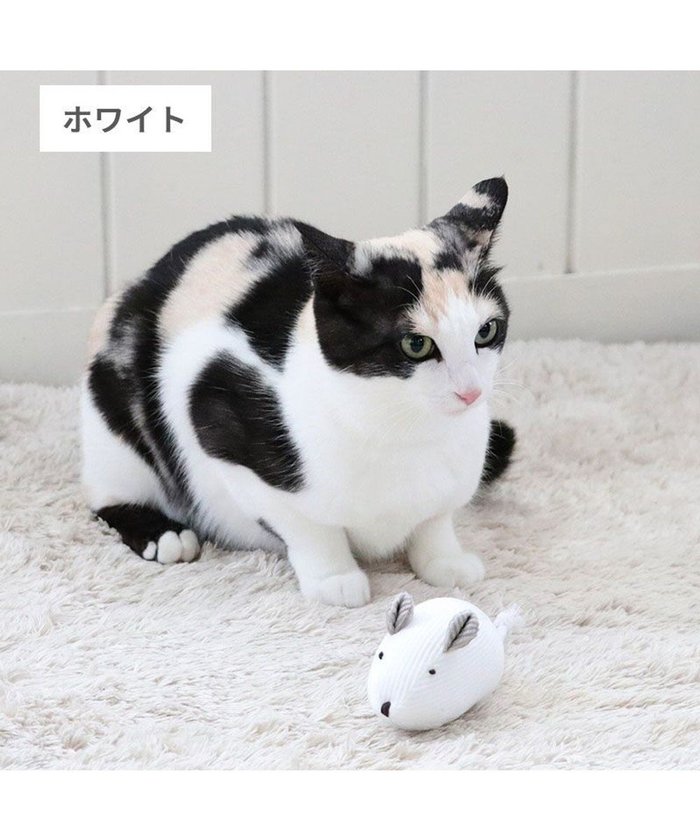 【ペットパラダイス/PET PARADISE / GOODS】の猫 おもちゃ ねずみ コーデュロイ 《 グレー/ ホワイト 》 インテリア・キッズ・メンズ・レディースファッション・服の通販 founy(ファニー) https://founy.com/ コーデュロイ Corduroy 猫 Cat ホーム・キャンプ・アウトドア・お取り寄せ Home,Garden,Outdoor,Camping Gear ペットグッズ Pet Supplies |ID: prp329100003518205 ipo3291000000028613836