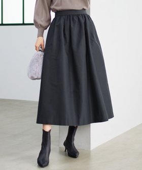 【自由区/JIYU-KU】の【撥水加工・洗える】エコタフタ スカート 人気、トレンドファッション・服の通販 founy(ファニー) ファッション Fashion レディースファッション WOMEN スカート Skirt A/W・秋冬 Aw・Autumn/Winter・Fw・Fall-Winter ギャザー Gather シンプル Simple タフタ Taffeta フレア Flare 再入荷 Restock/Back In Stock/Re Arrival 洗える Washable |ID:prp329100003524308