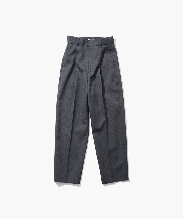 【エイトン/ATON】のWOOL GABARDINE テーパードタックパンツ インテリア・キッズ・メンズ・レディースファッション・服の通販 founy(ファニー) https://founy.com/ ファッション Fashion レディースファッション WOMEN パンツ Pants A/W・秋冬 Aw・Autumn/Winter・Fw・Fall-Winter クロップド Cropped バランス Balance 今季 This Season |ID: prp329100003524350 ipo3291000000028389728