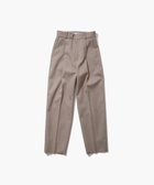 【エイトン/ATON】のWOOL GABARDINE テーパードタックパンツ BEIGE|ID: prp329100003524350 ipo3291000000028389734