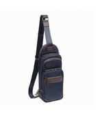 【エース バッグズ アンド ラゲッジ/ACE BAGS & LUGGAGE / MEN】のArcapel アルカペル スペイド ボディバッグ 17422 メンズバッグ お出かけ ワンショルダー 斜め掛け ネイビー×ブラウン|ID: prp329100003526868 ipo3291000000029087001