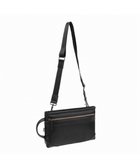 【エース バッグズ アンド ラゲッジ/ACE BAGS & LUGGAGE / MEN】のArcapel アルカペル スペイド 薄マチショルダーバッグ 17421 メンズバッグ ブラック×ブラック|ID: prp329100003526869 ipo3291000000029087013