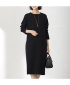 【ジェイ プレス/J.PRESS】の【洗える】VIS/PE MILANO ニット ワンピース ブラック系|ID:prp329100003529594