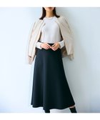 【アンフィーロ 自由区/UNFILO】の【新色/新サイズ追加】BEAUTY FORM JERSEY セミフレアスカート ブラック|ID: prp329100003529610 ipo3291000000028634204