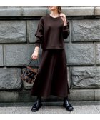 【アンフィーロ 自由区/UNFILO】の【新色登場】BEAUTY FORM JERSEY セミフレアスカート [NEW]ブラウン|ID: prp329100003529610 ipo3291000000035608205