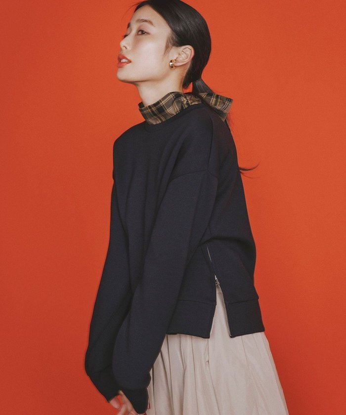 【アンフィーロ 自由区/UNFILO】の【WEB限定】BEAUTY FORM JERSEY サイドZIP クロップドプルオーバー インテリア・キッズ・メンズ・レディースファッション・服の通販 founy(ファニー) https://founy.com/ ファッション Fashion レディースファッション WOMEN トップス・カットソー Tops/Tshirt シャツ/ブラウス Shirts/Blouses ロング / Tシャツ T-Shirts プルオーバー Pullover カットソー Cut and Sewn インナー Inner カットソー Cut And Sew クロップド Cropped 軽量 Lightweight 雑誌 Magazine 人気 Popularity A/W・秋冬 Aw・Autumn/Winter・Fw・Fall-Winter おすすめ Recommend 2024年 2024 2024-2025秋冬・A/W Aw/Autumn/Winter/Fw/Fall/2024-2025 |ID: prp329100003529611 ipo3291000000031707530