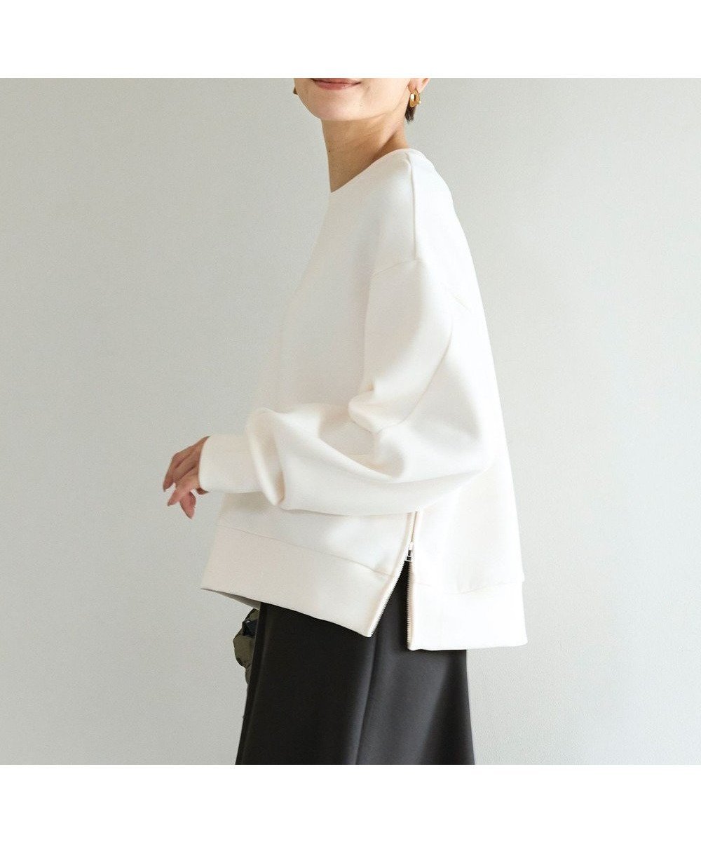 【アンフィーロ 自由区/UNFILO】の【WEB限定】BEAUTY FORM JERSEY サイドZIP クロップドプルオーバー インテリア・キッズ・メンズ・レディースファッション・服の通販 founy(ファニー) 　ファッション　Fashion　レディースファッション　WOMEN　トップス・カットソー　Tops/Tshirt　シャツ/ブラウス　Shirts/Blouses　ロング / Tシャツ　T-Shirts　プルオーバー　Pullover　カットソー　Cut and Sewn　インナー　Inner　カットソー　Cut And Sew　クロップド　Cropped　軽量　Lightweight　雑誌　Magazine　人気　Popularity　A/W・秋冬　Aw・Autumn/Winter・Fw・Fall-Winter　おすすめ　Recommend　2024年　2024　2024-2025秋冬・A/W　Aw/Autumn/Winter/Fw/Fall/2024-2025　オフ|ID: prp329100003529611 ipo3291000000031707533