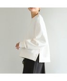 【アンフィーロ 自由区/UNFILO】の【WEB限定】BEAUTY FORM JERSEY サイドZIP クロップドプルオーバー オフ|ID: prp329100003529611 ipo3291000000032696540