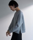 【アンフィーロ 自由区/UNFILO】の【WEB限定】BEAUTY FORM JERSEY サイドZIP クロップドプルオーバー [NEW]グレー|ID: prp329100003529611 ipo3291000000032696542