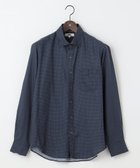 【ジョセフ アブード/JOSEPH ABBOUD / MEN】の【サスティナブル素材】小紋プリント シャツ ネイビー系5|ID: prp329100003529652 ipo3291000000029087065