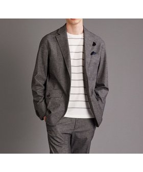 【ジョセフ アブード/JOSEPH ABBOUD / MEN】の【ストレッチ】メランジモールスキン ジャケット 人気、トレンドファッション・服の通販 founy(ファニー) ファッション Fashion メンズファッション MEN アウター Coats Outerwear/Men テーラードジャケット Tailored Jackets イタリア Italy コーデュロイ Corduroy ジャケット Jacket ストレッチ Stretch セットアップ Set Up ハンド Hand フラップ Flap プリント Print ポケット Pocket メランジ Melange A/W・秋冬 Aw・Autumn/Winter・Fw・Fall-Winter エレガント 上品 Elegant |ID:prp329100003529655