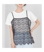 【アースミュージックアンドエコロジー/earth music&ecology】のSET2点レースキャミソール+TEE 人気、トレンドファッション・服の通販 founy(ファニー) ファッション Fashion レディースファッション WOMEN トップス・カットソー Tops/Tshirt キャミソール / ノースリーブ No Sleeves シャツ/ブラウス Shirts/Blouses ロング / Tシャツ T-Shirts カットソー Cut and Sewn A/W・秋冬 Aw・Autumn/Winter・Fw・Fall-Winter おすすめ Recommend カットソー Cut And Sew キャミソール Camisole スカラップ Scalloped デニム Denim ポケット Pocket レース Race thumbnail Black|ID: prp329100003529725 ipo3291000000028390098