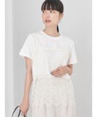 【アースミュージックアンドエコロジー/earth music&ecology】のSET2点レースキャミソール+TEE 人気、トレンドファッション・服の通販 founy(ファニー) ファッション Fashion レディースファッション WOMEN トップス・カットソー Tops/Tshirt キャミソール / ノースリーブ No Sleeves シャツ/ブラウス Shirts/Blouses ロング / Tシャツ T-Shirts カットソー Cut and Sewn A/W・秋冬 Aw・Autumn/Winter・Fw・Fall-Winter おすすめ Recommend カットソー Cut And Sew キャミソール Camisole スカラップ Scalloped デニム Denim ポケット Pocket レース Race thumbnail Ivory|ID: prp329100003529725 ipo3291000000028390100