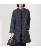 【ジェイ プレス/J.PRESS】の【洗える】高密度タフタ キルティング ロング コート ネイビー系|ID: prp329100003531816 ipo3291000000028389433