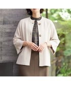 【ジェイ プレス/J.PRESS】の【洗える】VIS/PE MILANO ニット ジャケット ベージュ系|ID:prp329100003531823