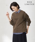 【ジェイ プレス/J.PRESS】の【WEB限定】ダンボールニットジャージー カットソー カーキ系|ID:prp329100003531841