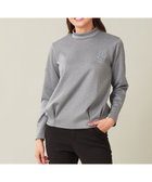 【23区 ゴルフ/NIJYUSANKU GOLF】の【WOMEN】ライトダンボール モックネックシャツ 人気、トレンドファッション・服の通販 founy(ファニー) ファッション Fashion レディースファッション WOMEN トップス・カットソー Tops/Tshirt シャツ/ブラウス Shirts/Blouses ロング / Tシャツ T-Shirts カットソー Cut and Sewn A/W・秋冬 Aw・Autumn/Winter・Fw・Fall-Winter カットソー Cut And Sew コンパクト Compact スポーティ Sporty ブラウジング Browsing 吸水 Water Absorption thumbnail ライトグレー系|ID: prp329100003536901 ipo3291000000028388002