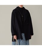 【自由区/JIYU-KU】のウールリバーショート コート 人気、トレンドファッション・服の通販 founy(ファニー) ファッション Fashion レディースファッション WOMEN アウター Coat Outerwear コート Coats ジャケット Jackets インナー Inner エレガント 上品 Elegant ショート Short ジャケット Jacket ダウン Down 冬 Winter A/W・秋冬 Aw・Autumn/Winter・Fw・Fall-Winter 再入荷 Restock/Back In Stock/Re Arrival thumbnail ブラック|ID: prp329100003538439 ipo3291000000029161215