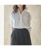 【23区/NIJYUSANKU】の【SLOW/一部店舗限定】コットンオックス シャツ オフホワイト|ID: prp329100003538462 ipo3291000000028388385