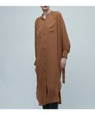 【ベイジ,/BEIGE,】のBRISSAC / シャツドレス 人気、トレンドファッション・服の通販 founy(ファニー) ファッション Fashion レディースファッション WOMEN ワンピース Dress ドレス Party Dresses シャツワンピース Shirt Dresses A/W・秋冬 Aw・Autumn/Winter・Fw・Fall-Winter おすすめ Recommend エアリー Airy ギャザー Gather シルク Silk ジョーゼット Georgette スリーブ Sleeve タートルネック Turtleneck ドレス Dress ポケット Pocket ワイド Wide thumbnail Camel|ID: prp329100003538532 ipo3291000000028387396