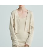 【アンクレイヴ/uncrave】の【洗える】メリノウール ショートカーディガン(uncrave WHITE) エクリュ|ID: prp329100003538615 ipo3291000000028351620