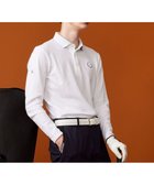 【23区 ゴルフ/23区GOLF / MEN】の定番人気【MEN】ハニカムカノコ 長袖ポロシャツ ホワイト系|ID: prp329100003538668 ipo3291000000029085890