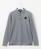 【23区 ゴルフ/23区GOLF / MEN】の定番人気【MEN】ハニカムカノコ 長袖ポロシャツ グレー系|ID: prp329100003538668 ipo3291000000029085892