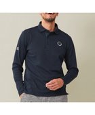 【23区 ゴルフ/23区GOLF / MEN】の定番人気【MEN】ハニカムカノコ 長袖ポロシャツ ネイビー系|ID: prp329100003538668 ipo3291000000029085898