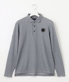 【23区 ゴルフ/23区GOLF / MEN】の定番人気【MEN】ハニカムカノコ 長袖ポロシャツ グレー系|ID: prp329100003538668 ipo3291000000029847210