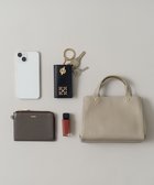 【ラシット/russet】の《SHOPPER》マイクロショルダーバッグ【レザー】(CE-1132) GrayBeige|ID:prp329100003540213