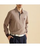 【ダックス ゴルフ/DAKS GOLF / MEN】の【MEN】プレミアムギンガムサッカー ZIPポロシャツ 人気、トレンドファッション・服の通販 founy(ファニー) ファッション Fashion メンズファッション MEN トップス・カットソー Tops/Tshirt/Men シャツ Shirts ポロシャツ Polo Shirts A/W・秋冬 Aw・Autumn/Winter・Fw・Fall-Winter S/S・春夏 Ss・Spring/Summer ギンガム Gingham スタイリッシュ Stylish スポーティ Sporty チェック Check フロント Front プレミアム Premium ポロシャツ Polo Shirt 夏 Summer 秋 Autumn/Fall 長袖 Long Sleeve thumbnail ダークブラウン系3|ID: prp329100003540314 ipo3291000000027428069