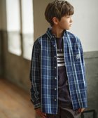 【ジェイ プレス/J.PRESS / KIDS】の【110-130cm】ストライプ&チェック シャツ ネイビー系チェック|ID: prp329100003540367 ipo3291000000029385721