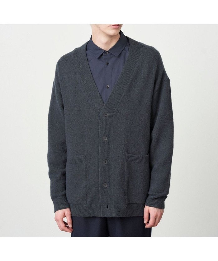 【エイトン/ATON】のWOOL COTTON BRUSHED オーバーサイズカーディガン - UNISEX インテリア・キッズ・メンズ・レディースファッション・服の通販 founy(ファニー) https://founy.com/ ファッション Fashion レディースファッション WOMEN トップス・カットソー Tops/Tshirt カーディガン Cardigans A/W・秋冬 Aw・Autumn/Winter・Fw・Fall-Winter ユニセックス Unisex カシミヤ Cashmere カーディガン Cardigan |ID: prp329100003543653 ipo3291000000026995076