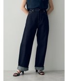 【イェッカ ヴェッカ/YECCA VECCA】のルーズストレートデニムパンツ Dark Indigo|ID: prp329100003546546 ipo3291000000029160956