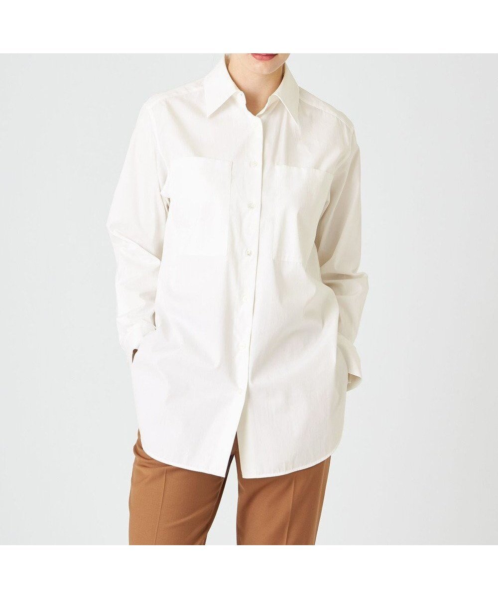 【ベイジ,/BEIGE,】のBAILLEUL / オーバーブラウス 人気、トレンドファッション・服の通販 founy(ファニー) 　ファッション　Fashion　レディースファッション　WOMEN　トップス・カットソー　Tops/Tshirt　シャツ/ブラウス　Shirts/Blouses　A/W・秋冬　Aw・Autumn/Winter・Fw・Fall-Winter　S/S・春夏　Ss・Spring/Summer　おすすめ　Recommend　オイル　Oil　ジャケット　Jacket　スタイリッシュ　Stylish　タートル　Turtle　ブロード　Broad　ポケット　Pocket　エレガント 上品　Elegant　夏　Summer　 other-1|ID: prp329100003546715 ipo3291000000029159307