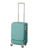 【エースバッグズアンドラゲッジ/ACE BAGS & LUGGAGE】のHaNT ハントマイン スーツケース 34L フロントポケット 1-2泊用 機内持込み対応サイズ 05744 ハント ブルークローバー|ID:prp329100003549505