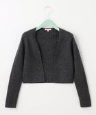 【トッカ/TOCCA】の【洗える!】CASHMERE BOLERO ボレロ グレー系|ID:prp329100003551274