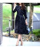 【ティアクラッセ/Tiaclasse】の【新色追加・洗える】フラワーフロッキーワンピース ネイビー|ID: prp329100003551286 ipo3291000000029642334